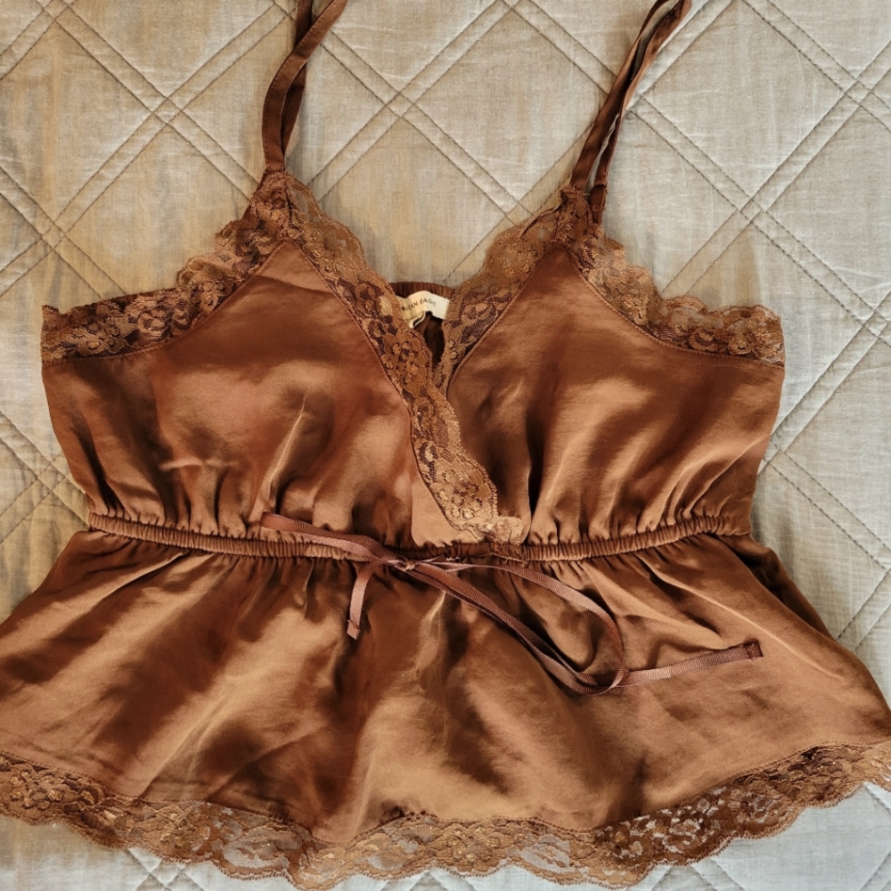American Eagle cropped cami tank
